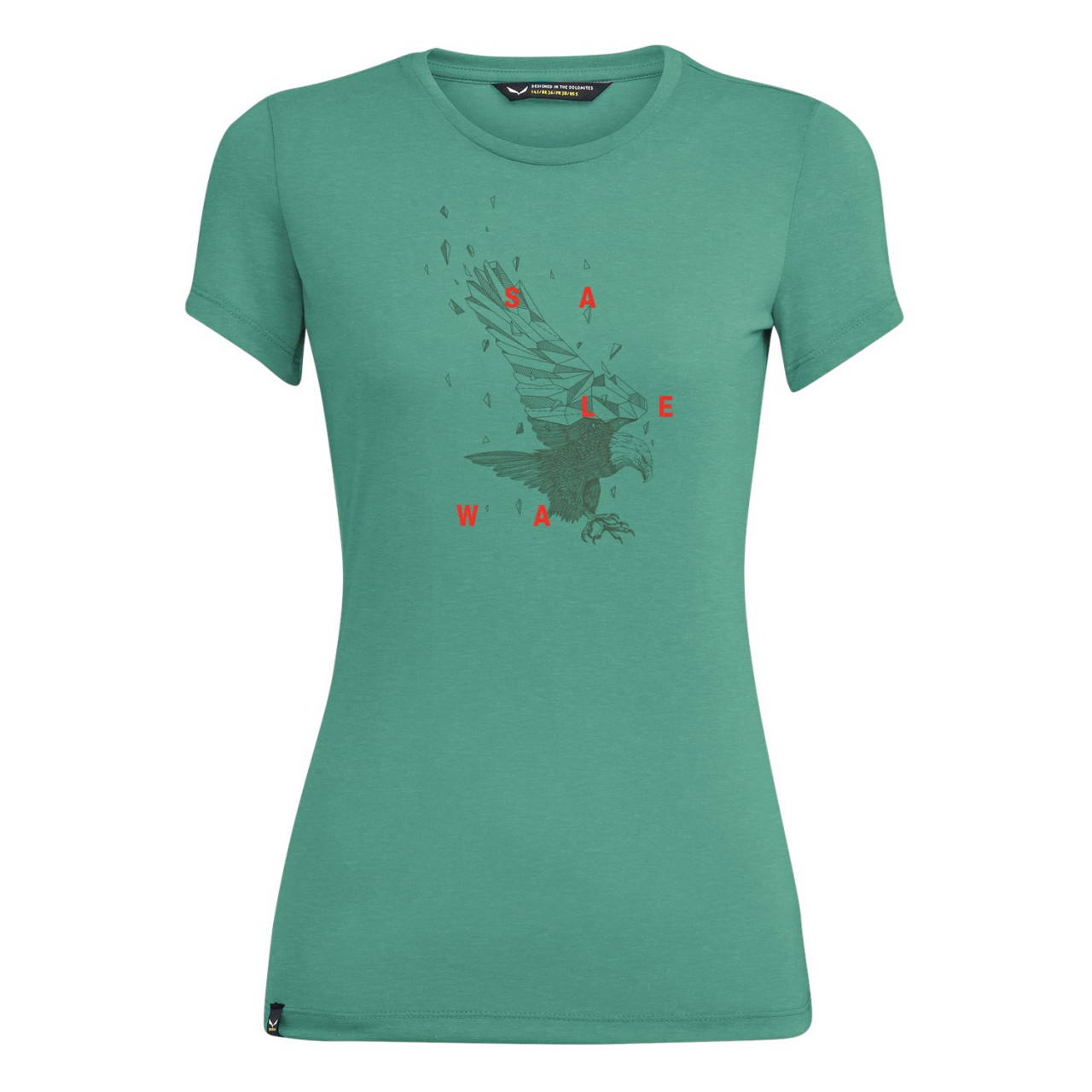 Camisetas Salewa Eagle Figure Dri-Release® Mujer Verdes Mexico (BP0984517)